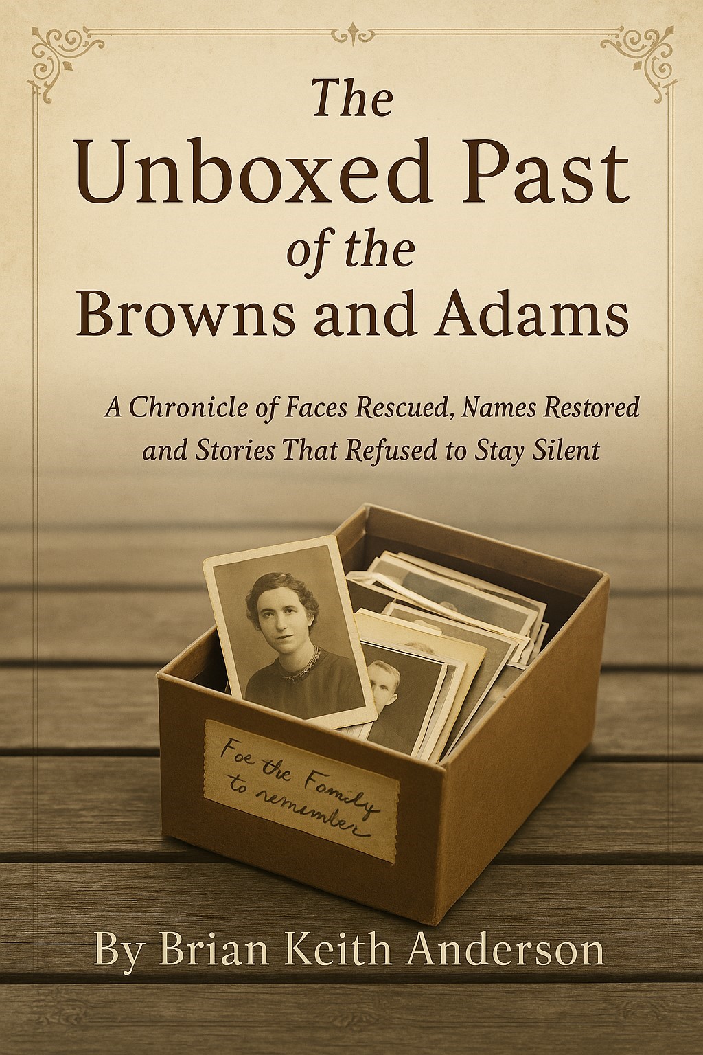 The Brown & Adams Family Legacy cover